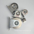 Galvanized steel sliding gate roller caster wheel for sliding door